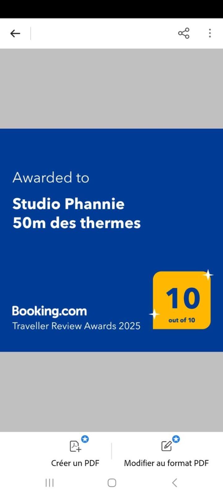 Studio Phannie Renove 50M Cures Amélie-les-Bains-Palalda Kültér fotó